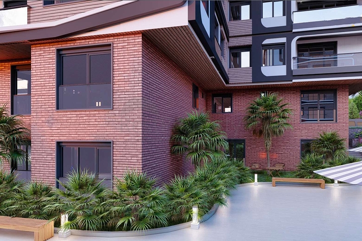 شقق في منطقة كيبيز - أنطاليا