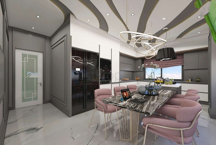 شقق في منطقة كيبيز - أنطاليا