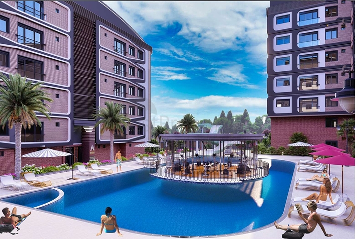 شقق في منطقة كيبيز - أنطاليا