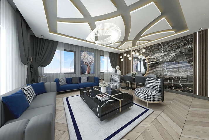 شقق في منطقة كيبيز - أنطاليا