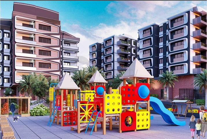 شقق في منطقة كيبيز - أنطاليا