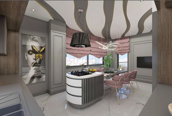 شقق في منطقة كيبيز - أنطاليا