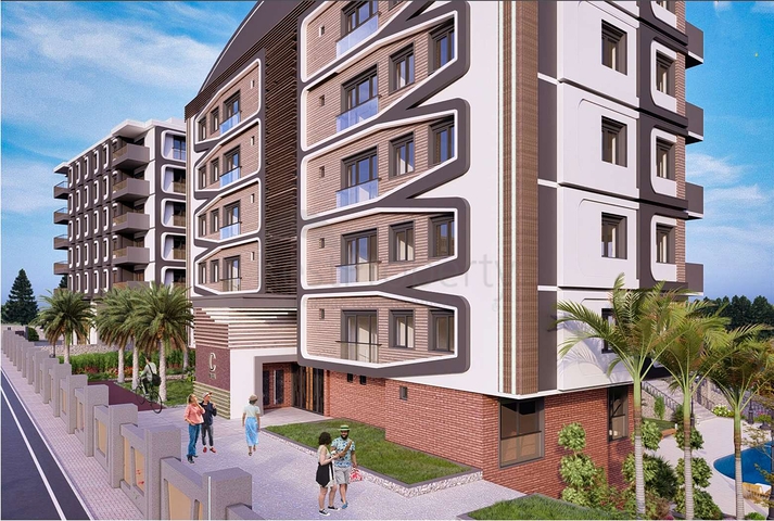 شقق في منطقة كيبيز - أنطاليا