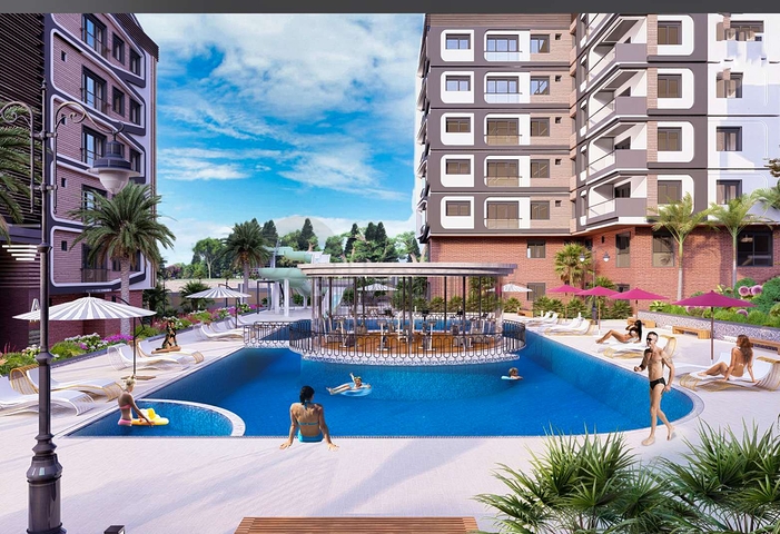 شقق في منطقة كيبيز - أنطاليا