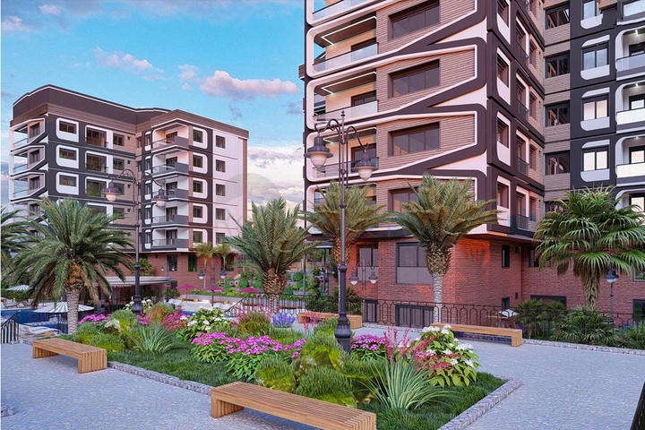 شقق في منطقة كيبيز - أنطاليا