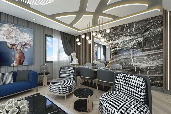 شقق في منطقة كيبيز - أنطاليا