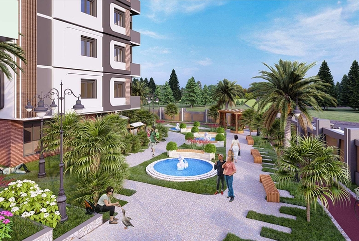 شقق في منطقة كيبيز - أنطاليا