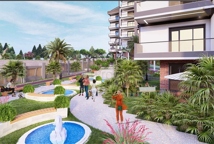 شقق في منطقة كيبيز - أنطاليا