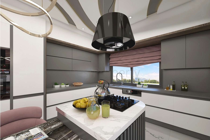 شقق في منطقة كيبيز - أنطاليا