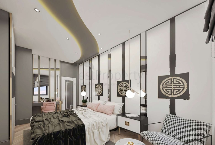 شقق في منطقة كيبيز - أنطاليا