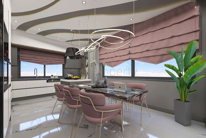 شقق في منطقة كيبيز - أنطاليا