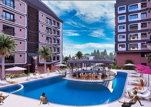 شقق في منطقة كيبيز - أنطاليا