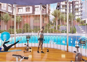 شقق في منطقة كيبيز - أنطاليا