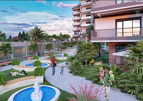 شقق في منطقة كيبيز - أنطاليا