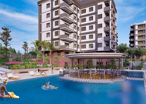 شقق في منطقة كيبيز - أنطاليا