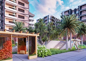 شقق في منطقة كيبيز - أنطاليا