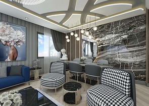 شقق في منطقة كيبيز - أنطاليا