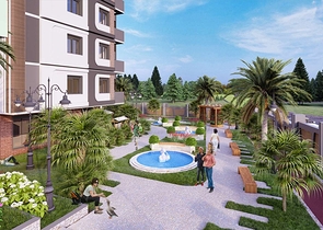 شقق في منطقة كيبيز - أنطاليا