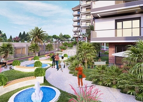 شقق في منطقة كيبيز - أنطاليا