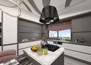 شقق في منطقة كيبيز - أنطاليا