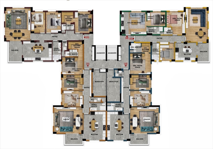 مشروع استثماري في منطقة كيبيز - أنطاليا