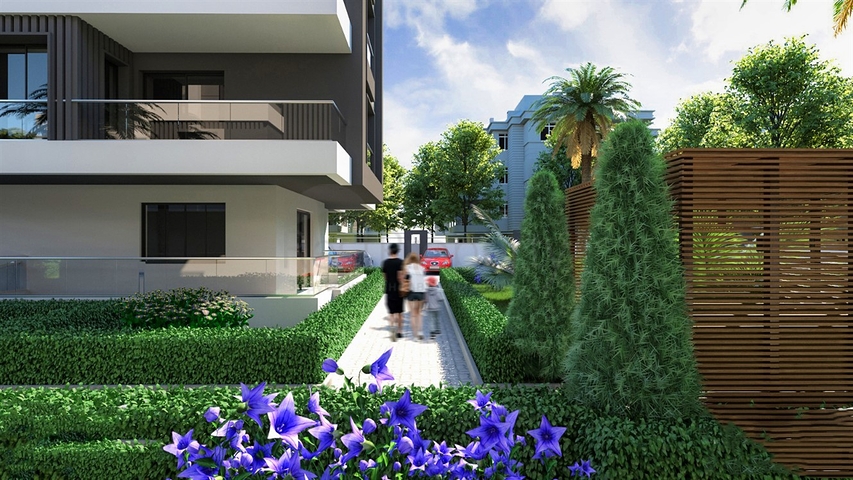 شقق 2 + 1 و 3 + 1 في منطقة كيبيز - أنطاليا