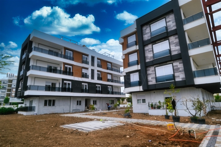 شقق 2 + 1 و 3 + 1 في منطقة كيبيز - أنطاليا