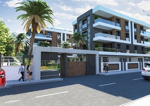 شقق 2 + 1 و 3 + 1 في منطقة كيبيز - أنطاليا