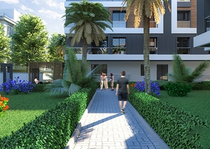 شقق 2 + 1 و 3 + 1 في منطقة كيبيز - أنطاليا