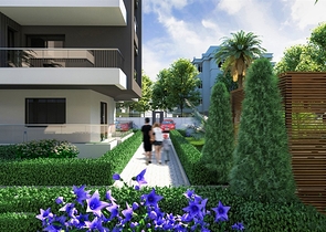 شقق 2 + 1 و 3 + 1 في منطقة كيبيز - أنطاليا