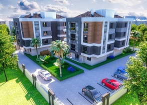 شقق 2 + 1 و 3 + 1 في منطقة كيبيز - أنطاليا