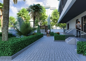 شقق 2 + 1 و 3 + 1 في منطقة كيبيز - أنطاليا