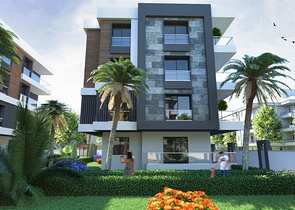 شقق 2 + 1 و 3 + 1 في منطقة كيبيز - أنطاليا