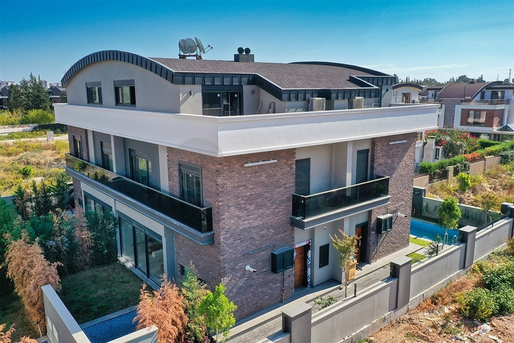 مخطط فيلا 4 + 1 في منطقة مولايوسف - أنطاليا