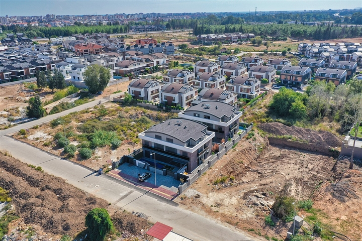 مخطط فيلا 4 + 1 في منطقة مولايوسف - أنطاليا