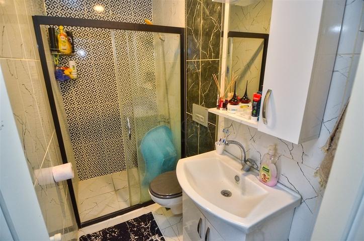 شقة 1 + 1 في منطقة يوكسيكالان - أنطاليا