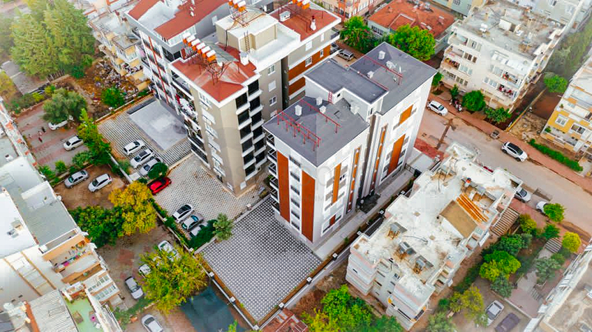 شقة 2 + 1 في وسط أنطاليا