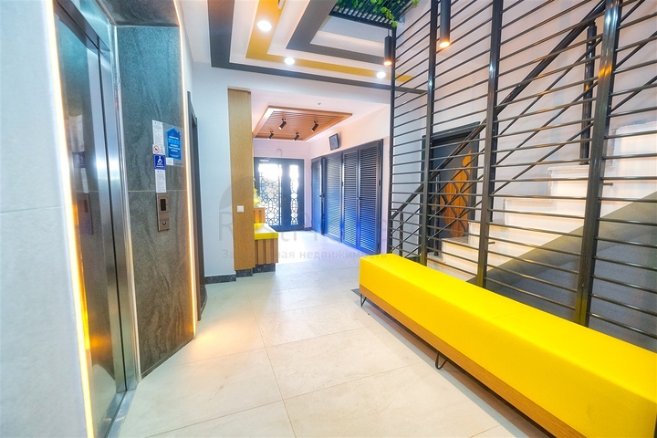 شقة بتصميم 2 + 1 في وسط أنطاليا