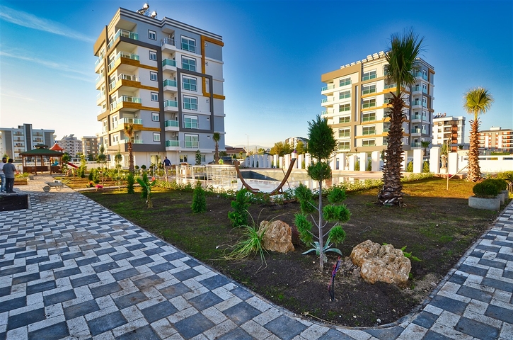 الشقق 1 + 1 ، 2 + 1 ، 3 + 1 في منطقة كيبيز - أنطاليا