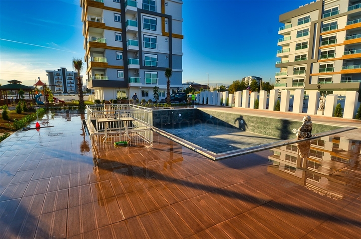 الشقق 1 + 1 ، 2 + 1 ، 3 + 1 في منطقة كيبيز - أنطاليا