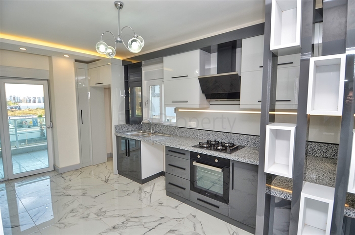 الشقق 1 + 1 ، 2 + 1 ، 3 + 1 في منطقة كيبيز - أنطاليا