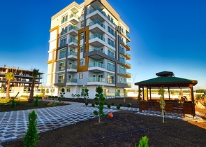 الشقق 1 + 1 ، 2 + 1 ، 3 + 1 في منطقة كيبيز - أنطاليا