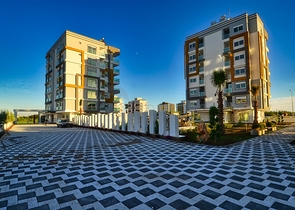 الشقق 1 + 1 ، 2 + 1 ، 3 + 1 في منطقة كيبيز - أنطاليا