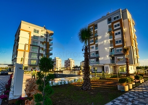 الشقق 1 + 1 ، 2 + 1 ، 3 + 1 في منطقة كيبيز - أنطاليا