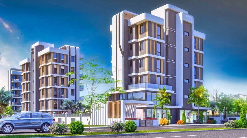 شقق 1 + 1، 2 + 1 في منطقة ألتنتاش - أنطاليا