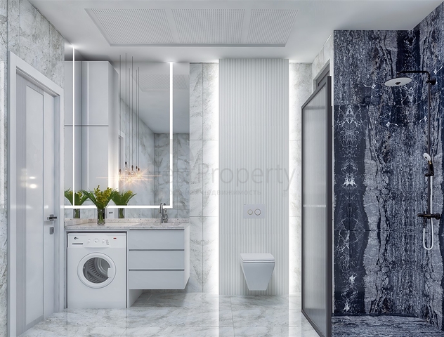 شقق 1 + 1، 2 + 1 في منطقة ألتنتاش - أنطاليا