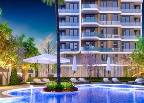 شقق 1 + 1، 2 + 1 في منطقة ألتنتاش - أنطاليا