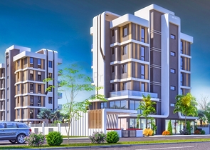 شقق 1 + 1، 2 + 1 في منطقة ألتنتاش - أنطاليا