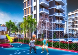 شقق 1 + 1، 2 + 1 في منطقة ألتنتاش - أنطاليا