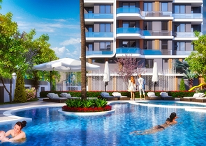 شقق 1 + 1، 2 + 1 في منطقة ألتنتاش - أنطاليا